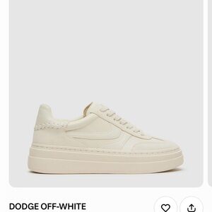 Steve Madden Dodge Off-White Platform Sneaker